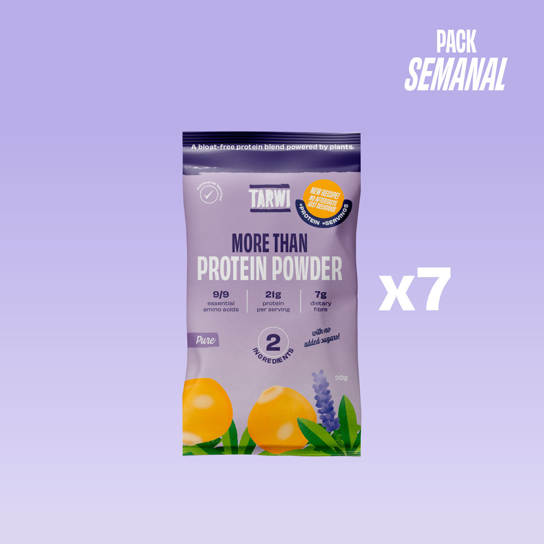 Pack semanal Proteína Vegetal Pura 30g